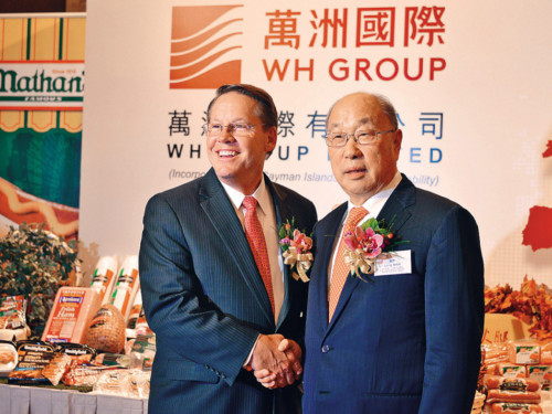 WH Group get necessary approvals from meat products regulators